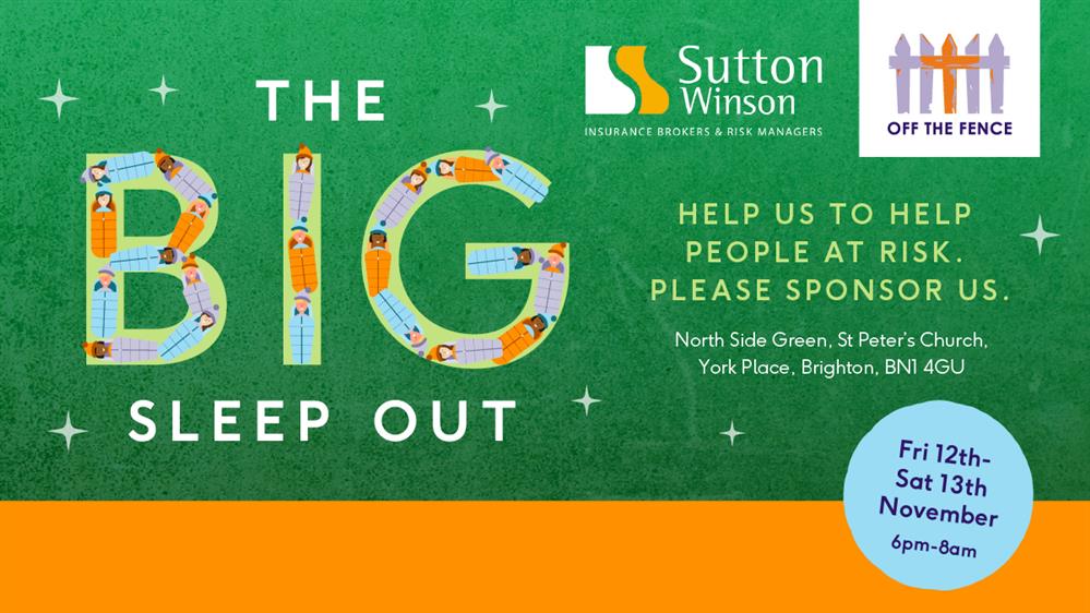 the big sleep out promotional banner