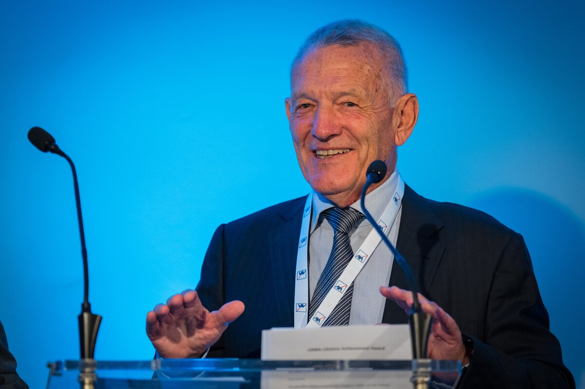 Brian Salisbury during UNIBA Partner's Worldwide Conference in 2022